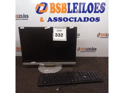 LOTE 332 - 01 MONITOR AOC. (NO ESTADO) ATENÇÃO! FAZER A VISITAÇÃO ANTES DE ARREMATAR, NÃO SABEMOS SE FUNCIONA. LEILÃO NÃO TEM GARANTIA E NEM DEVOLUÇÃO, SUJEITO A POSSÍVEIS AVARIAS VISÍVEIS/OCULTAS E/OU AUSÊNCIA DE COMPONENTES.