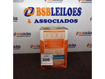 LOTE 306 - 01 LATA DE TINTA IQUINE DELANIL EXTERIOR E INTERIOR BASE P FOSCO 18 L. (NO ESTADO) ATENÇÃO! FAZER A VISITAÇÃO ANTES DE ARREMATAR, NÃO SABEMOS SE FUNCIONA. LEILÃO NÃO TEM GARANTIA E NEM DEVOLUÇÃO, SUJEITO A POSSÍVEIS AVARIAS VISÍVEIS/OCULTAS E/OU AUSÊNCIA DE COMPONENTES.