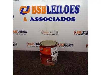 LOTE 313 - 01 LATA DE TINTA ESMALTE PARA MADEIRAS E METAIS INTERIOR\EXTERIOR 3,6L BRIL COLORADO MARCA SUVINIL. (NOVO) (NO ESTADO) ATENÇÃO! FAZER A VISITAÇÃO ANTES DE ARREMATAR, NÃO SABEMOS SE FUNCIONA. LEILÃO NÃO TEM GARANTIA E NEM DEVOLUÇÃO, SUJEITO A POSSÍVEIS AVARIAS VISÍVEIS/OCULTAS E/OU AUSÊNCIA DE COMPONENTES.