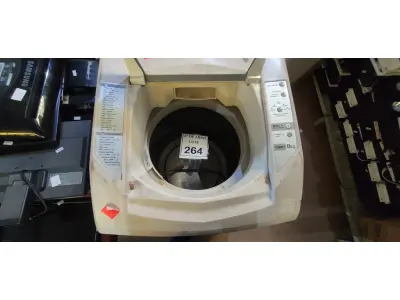 LOTE 264 - 01 MÁQUINA DE LAVAR ROUPAS BRASTEMP 8KG 127VOLTS. (NO ESTADO) ATENÇÃO! FAZER A VISITAÇÃO ANTES DE ARREMATAR, NÃO SABEMOS SE FUNCIONA. LEILÃO NÃO TEM GARANTIA E NEM DEVOLUÇÃO, SUJEITO A POSSÍVEIS AVARIAS VISÍVEIS/OCULTAS E/OU AUSÊNCIA DE COMPONENTES.