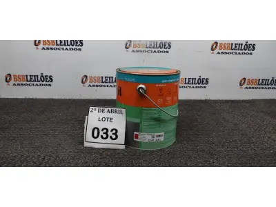 LOTE 033 - 01 LATA DE TINTA ESMALTE PARA MADEIRAS E METAIS NA COR BRILHANTE VERMELHO DE 3,6L MARCA SUVINIL. (NOVO) (NO ESTADO) ATENÇÃO! FAZER A VISITAÇÃO ANTES DE ARREMATAR, NÃO SABEMOS SE FUNCIONA. LEILÃO NÃO TEM GARANTIA E NEM DEVOLUÇÃO, SUJEITO A POSSÍVEIS AVARIAS VISÍVEIS/OCULTAS E/OU AUSÊNCIA DE COMPONENTES.