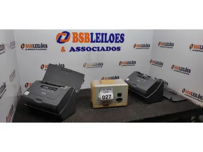LOTE 027 - 02 SCANNERS’S EPSON E 01 PROTOCOLADORA DE DOCUMENTOS.  (NO ESTADO) ATENÇÃO! FAZER A VISITAÇÃO ANTES DE ARREMATAR, NÃO SABEMOS SE FUNCIONA. LEILÃO NÃO TEM GARANTIA E NEM DEVOLUÇÃO, SUJEITO A POSSÍVEIS AVARIAS VISÍVEIS/OCULTAS E/OU AUSÊNCIA DE COMPONENTES.