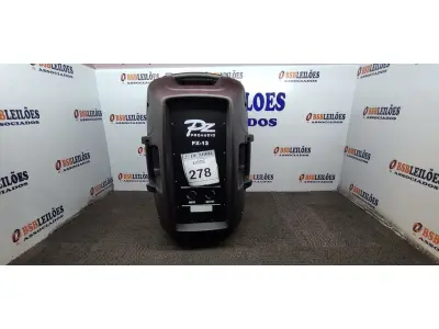 LOTE 278 - 01 CAIXA DE SOM MARCA PZ PRO ÁUDIO. (NO ESTADO) ATENÇÃO! FAZER A VISITAÇÃO ANTES DE ARREMATAR, NÃO SABEMOS SE FUNCIONA. LEILÃO NÃO TEM GARANTIA E NEM DEVOLUÇÃO, SUJEITO A POSSÍVEIS AVARIAS VISÍVEIS/OCULTAS E/OU AUSÊNCIA DE COMPONENTES.