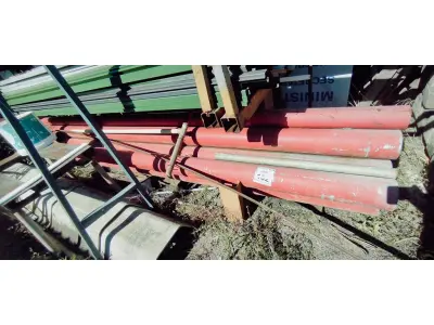 LOTE 102 - 01 LOTE COM CANOS VERMELHOS PARA INCÊNDIO. (NO ESTADO) ATENÇÃO! FAZER A VISITAÇÃO ANTES DE ARREMATAR, NÃO SABEMOS SE FUNCIONA. LEILÃO NÃO TEM GARANTIA E NEM DEVOLUÇÃO, SUJEITO A POSSÍVEIS AVARIAS VISÍVEIS/OCULTAS E/OU AUSÊNCIA DE COMPONENTES.
