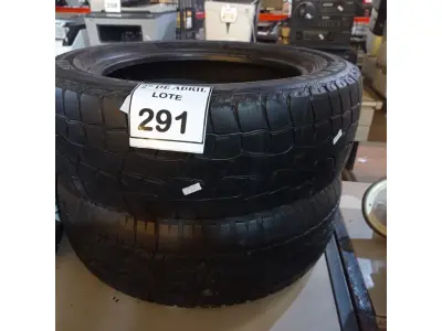 LOTE 291 - 02 PNEUS MEIA VIDA 205/60 ARO16. (NO ESTADO) ATENÇÃO! FAZER A VISITAÇÃO ANTES DE ARREMATAR, NÃO SABEMOS SE FUNCIONA. LEILÃO NÃO TEM GARANTIA E NEM DEVOLUÇÃO, SUJEITO A POSSÍVEIS AVARIAS VISÍVEIS/OCULTAS E/OU AUSÊNCIA DE COMPONENTES.