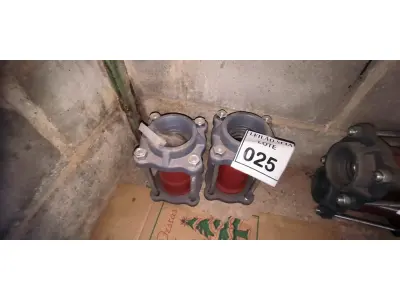 LOTE 025 - 01 LOTE DE ACOPLAMENTO PARA TUBOS.  (NO ESTADO) ATENÇÃO! FAZER A VISITAÇÃO ANTES DE ARREMATAR, NÃO SABEMOS SE FUNCIONA. LEILÃO NÃO TEM GARANTIA E NEM DEVOLUÇÃO, SUJEITO A POSSÍVEIS AVARIAS VISÍVEIS/OCULTAS E/OU AUSÊNCIA DE COMPONENTES.