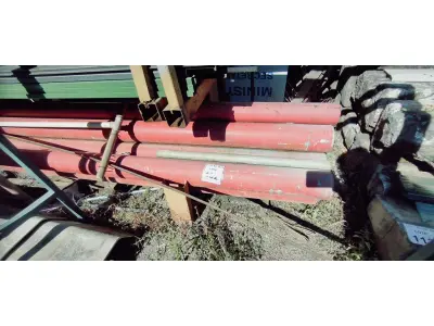 LOTE 102 - 01 LOTE COM CANOS VERMELHOS PARA INCÊNDIO. (NO ESTADO) ATENÇÃO! FAZER A VISITAÇÃO ANTES DE ARREMATAR, NÃO SABEMOS SE FUNCIONA. LEILÃO NÃO TEM GARANTIA E NEM DEVOLUÇÃO, SUJEITO A POSSÍVEIS AVARIAS VISÍVEIS/OCULTAS E/OU AUSÊNCIA DE COMPONENTES.