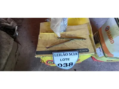 LOTE 038 - 01 LOTE DE PARAFUSOS AUTOBROCANTE PARA TELHADOS.  (NO ESTADO) ATENÇÃO! FAZER A VISITAÇÃO ANTES DE ARREMATAR, NÃO SABEMOS SE FUNCIONA. LEILÃO NÃO TEM GARANTIA E NEM DEVOLUÇÃO, SUJEITO A POSSÍVEIS AVARIAS VISÍVEIS/OCULTAS E/OU AUSÊNCIA DE COMPONENTES.