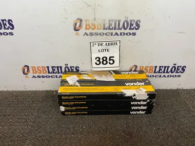 LOTE 385 - 08 MASSAS PARA CALAFETAR MARCA VONDER (NOVO). (NO ESTADO) ATENÇÃO! FAZER A VISITAÇÃO ANTES DE ARREMATAR, NÃO SABEMOS SE FUNCIONA. LEILÃO NÃO TEM GARANTIA E NEM DEVOLUÇÃO, SUJEITO A POSSÍVEIS AVARIAS VISÍVEIS/OCULTAS E/OU AUSÊNCIA DE COMPONENTES.