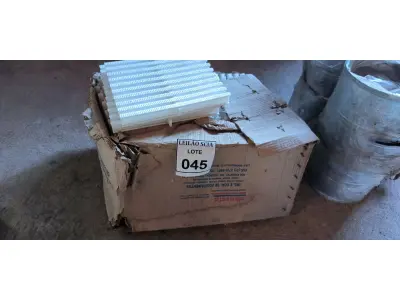 LOTE 045 - 01 LOTE COM GRELHAS EM PLÁSTICO.  (NO ESTADO) ATENÇÃO! FAZER A VISITAÇÃO ANTES DE ARREMATAR, NÃO SABEMOS SE FUNCIONA. LEILÃO NÃO TEM GARANTIA E NEM DEVOLUÇÃO, SUJEITO A POSSÍVEIS AVARIAS VISÍVEIS/OCULTAS E/OU AUSÊNCIA DE COMPONENTES.