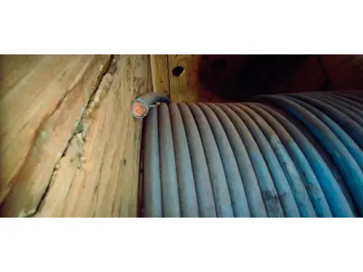 LOTE 110 - 01 CARRETEL COM CABO 150MM NA COR AZUL(1KV) COM 125 METROS. (NO ESTADO) ATENÇÃO! FAZER A VISITAÇÃO ANTES DE ARREMATAR, NÃO SABEMOS SE FUNCIONA. LEILÃO NÃO TEM GARANTIA E NEM DEVOLUÇÃO, SUJEITO A POSSÍVEIS AVARIAS VISÍVEIS/OCULTAS E/OU AUSÊNCIA DE COMPONENTES.