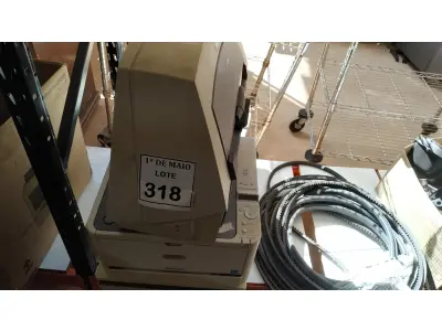 LOTE 318 - 01 LOTE COM 04 SCANNER’S DIVERSAS E 01 IMPRESSORA OKI. (NO ESTADO) ATENÇÃO! FAZER A VISITAÇÃO ANTES DE ARREMATAR, NÃO SABEMOS SE FUNCIONA. LEILÃO NÃO TEM GARANTIA E NEM DEVOLUÇÃO, SUJEITO A POSSÍVEIS AVARIAS VISÍVEIS/OCULTAS E/OU AUSÊNCIA DE COMPONENTES.