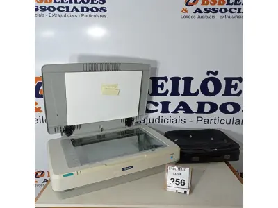 LOTE 256 - 01 SCANNER EPSON E 01 BOLSA PARA NOTEBOOK. (NO ESTADO) ATENÇÃO! FAZER A VISITAÇÃO ANTES DE ARREMATAR, NÃO SABEMOS SE FUNCIONA. LEILÃO NÃO TEM GARANTIA E NEM DEVOLUÇÃO, SUJEITO A POSSÍVEIS AVARIAS VISÍVEIS/OCULTAS E/OU AUSÊNCIA DE COMPONENTES.