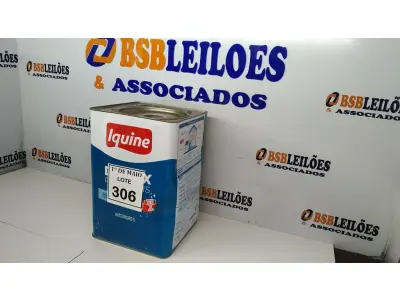 LOTE 306 - 01 LATA DE TINTA PARA INTERIORES DIATEX IQUINE BASE P. (NOVO) (NO ESTADO) ATENÇÃO! FAZER A VISITAÇÃO ANTES DE ARREMATAR, NÃO SABEMOS SE FUNCIONA. LEILÃO NÃO TEM GARANTIA E NEM DEVOLUÇÃO, SUJEITO A POSSÍVEIS AVARIAS VISÍVEIS/OCULTAS E/OU AUSÊNCIA DE COMPONENTES.