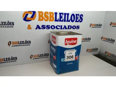 LOTE 306 - 01 LATA DE TINTA PARA INTERIORES DIATEX IQUINE BASE P. (NOVO) (NO ESTADO) ATENÇÃO! FAZER A VISITAÇÃO ANTES DE ARREMATAR, NÃO SABEMOS SE FUNCIONA. LEILÃO NÃO TEM GARANTIA E NEM DEVOLUÇÃO, SUJEITO A POSSÍVEIS AVARIAS VISÍVEIS/OCULTAS E/OU AUSÊNCIA DE COMPONENTES.