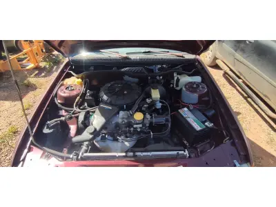 LOTE 667 - 01 GM/MONZA GL A GASOLINA; NA COR VERMELHA; ANO 1994. (NO ESTADO)