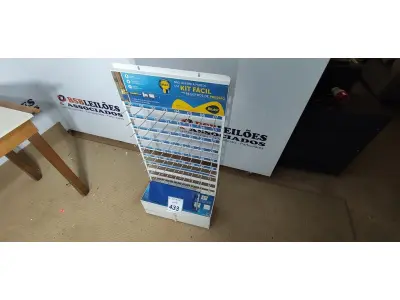LOTE 433 - 01 GABARITO DE ROSCAS COM ACESSÓRIOS. (NO ESTADO) ATENÇÃO! FAZER A VISITAÇÃO ANTES DE ARREMATAR, NÃO SABEMOS SE FUNCIONA. LEILÃO NÃO TEM GARANTIA E NEM DEVOLUÇÃO, SUJEITO A POSSÍVEIS AVARIAS VISÍVEIS/OCULTAS E/OU AUSÊNCIA DE COMPONENTES.