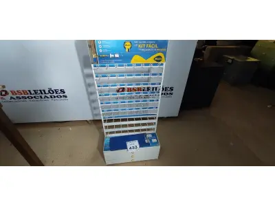 LOTE 433 - 01 GABARITO DE ROSCAS COM ACESSÓRIOS. (NO ESTADO) ATENÇÃO! FAZER A VISITAÇÃO ANTES DE ARREMATAR, NÃO SABEMOS SE FUNCIONA. LEILÃO NÃO TEM GARANTIA E NEM DEVOLUÇÃO, SUJEITO A POSSÍVEIS AVARIAS VISÍVEIS/OCULTAS E/OU AUSÊNCIA DE COMPONENTES.