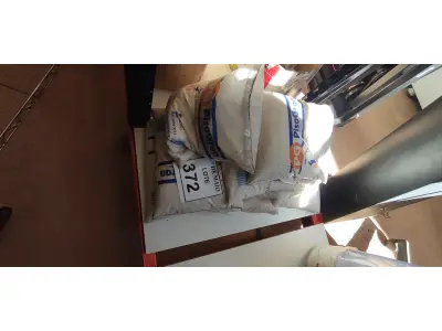 LOTE 372 - 10 PACOTES DE GRANITINA/08 PARA GRAFIADO COM 4KG CADA. (NO ESTADO) ATENÇÃO! FAZER A VISITAÇÃO ANTES DE ARREMATAR, NÃO SABEMOS SE FUNCIONA. LEILÃO NÃO TEM GARANTIA E NEM DEVOLUÇÃO, SUJEITO A POSSÍVEIS AVARIAS VISÍVEIS/OCULTAS E/OU AUSÊNCIA DE COMPONENTES.