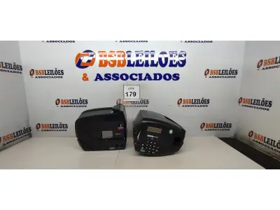 LOTE 179 - 02 RELÓGIOS DE PONTO MARCA BIOMÉTRICO, SENDO 01 MARCA HENRY E 01 CONTROL. (NO ESTADO) ATENÇÃO! FAZER A VISITAÇÃO ANTES DE ARREMATAR, NÃO SABEMOS SE FUNCIONA, LEILÃO NÃO TEM GARANTIA E NEM DEVOLUÇÃO, SUJEITO A POSSÍVEIS AVARIAS VISÍVEIS/OCULTAS E/OU AUSÊNCIA DE COMPONENTES.