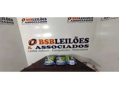 LOTE 048 - 03 PACOTES DE GRANULADOS SANITÁRIO COM 4KG CADA. (NO ESTADO) ATENÇÃO! FAZER A VISITAÇÃO ANTES DE ARREMATAR, NÃO SABEMOS SE FUNCIONA, LEILÃO NÃO TEM GARANTIA E NEM DEVOLUÇÃO, SUJEITO A POSSÍVEIS AVARIAS VISÍVEIS/OCULTAS E/OU AUSÊNCIA DE COMPONENTES.
