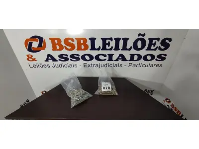 LOTE 078 - 01 LOTE COM GRANDE QUANTIDADE DE PARAFUSOS. (NO ESTADO) ATENÇÃO! FAZER A VISITAÇÃO ANTES DE ARREMATAR, NÃO SABEMOS SE FUNCIONA, LEILÃO NÃO TEM GARANTIA E NEM DEVOLUÇÃO, SUJEITO A POSSÍVEIS AVARIAS VISÍVEIS/OCULTAS E/OU AUSÊNCIA DE COMPONENTES.