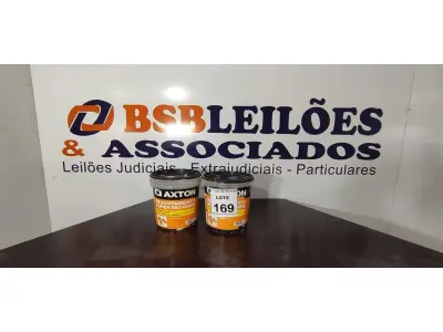 LOTE 169 - 02 GALÕES DE REJUNTAMENTO 4KG CADA NAS CORES CARVALHO E CINZA PLATINO MARCA AXTON. (NO ESTADO) ATENÇÃO! FAZER A VISITAÇÃO ANTES DE ARREMATAR, NÃO SABEMOS SE FUNCIONA, LEILÃO NÃO TEM GARANTIA E NEM DEVOLUÇÃO, SUJEITO A POSSÍVEIS AVARIAS VISÍVEIS/OCULTAS E/OU AUSÊNCIA DE COMPONENTES.