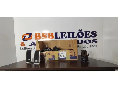LOTE 047 - 01 LOTE COM VÁRIAS CAIXAS DE SOM PARA PC MODELOS DIVERSOS. (NO ESTADO) ATENÇÃO! FAZER A VISITAÇÃO ANTES DE ARREMATAR, NÃO SABEMOS SE FUNCIONA, LEILÃO NÃO TEM GARANTIA E NEM DEVOLUÇÃO, SUJEITO A POSSÍVEIS AVARIAS VISÍVEIS/OCULTAS E/OU AUSÊNCIA DE COMPONENTES.