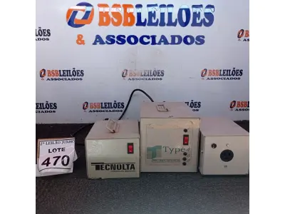 LOTE 470 - 03 TRANSFORMADORES MARCAS E MODELOS DIVERSOS. (NO ESTADO) ATENÇÃO! FAZER A VISITAÇÃO ANTES DE ARREMATAR, NÃO SABEMOS SE FUNCIONA, LEILÃO NÃO TEM GARANTIA E NEM DEVOLUÇÃO, SUJEITO A POSSÍVEIS AVARIAS VISÍVEIS/OCULTAS E/OU AUSÊNCIA DE COMPONENTES.