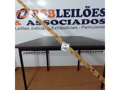 LOTE 542 -  05 VARAS DE BAMBU. (NO ESTADO) ATENÇÃO! FAZER A VISITAÇÃO ANTES DE ARREMATAR, NÃO SABEMOS SE FUNCIONA, LEILÃO NÃO TEM GARANTIA E NEM DEVOLUÇÃO, SUJEITO A POSSÍVEIS AVARIAS VISÍVEIS/OCULTAS E/OU AUSÊNCIA DE COMPONENTES.