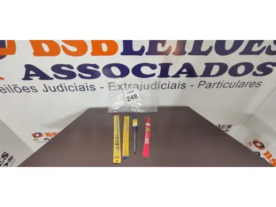 LOTE 248 - 04 BROCAS PARA FIBROCIMENTO. (NO ESTADO) ATENÇÃO! FAZER A VISITAÇÃO ANTES DE ARREMATAR, NÃO SABEMOS SE FUNCIONA, LEILÃO NÃO TEM GARANTIA E NEM DEVOLUÇÃO, SUJEITO A POSSÍVEIS AVARIAS VISÍVEIS/OCULTAS E/OU AUSÊNCIA DE COMPONENTES.