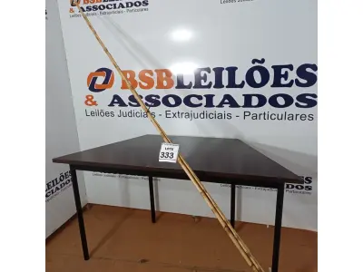 LOTE 333 - 05 VARAS DE BAMBU. (NO ESTADO) ATENÇÃO! FAZER A VISITAÇÃO ANTES DE ARREMATAR, NÃO SABEMOS SE FUNCIONA, LEILÃO NÃO TEM GARANTIA E NEM DEVOLUÇÃO, SUJEITO A POSSÍVEIS AVARIAS VISÍVEIS/OCULTAS E/OU AUSÊNCIA DE COMPONENTES.