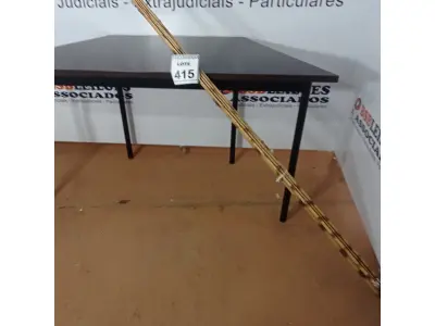 LOTE 415 - 05 VARAS DE BAMBU. (NO ESTADO) ATENÇÃO! FAZER A VISITAÇÃO ANTES DE ARREMATAR, NÃO SABEMOS SE FUNCIONA, LEILÃO NÃO TEM GARANTIA E NEM DEVOLUÇÃO, SUJEITO A POSSÍVEIS AVARIAS VISÍVEIS/OCULTAS E/OU AUSÊNCIA DE COMPONENTES.