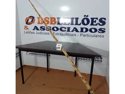 LOTE 426 - 05 VARAS DE BAMBU. (NO ESTADO) ATENÇÃO! FAZER A VISITAÇÃO ANTES DE ARREMATAR, NÃO SABEMOS SE FUNCIONA, LEILÃO NÃO TEM GARANTIA E NEM DEVOLUÇÃO, SUJEITO A POSSÍVEIS AVARIAS VISÍVEIS/OCULTAS E/OU AUSÊNCIA DE COMPONENTES.
