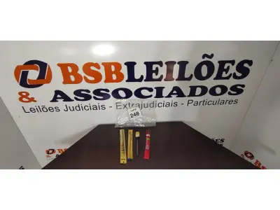 LOTE 248 - 04 BROCAS PARA FIBROCIMENTO. (NO ESTADO) ATENÇÃO! FAZER A VISITAÇÃO ANTES DE ARREMATAR, NÃO SABEMOS SE FUNCIONA, LEILÃO NÃO TEM GARANTIA E NEM DEVOLUÇÃO, SUJEITO A POSSÍVEIS AVARIAS VISÍVEIS/OCULTAS E/OU AUSÊNCIA DE COMPONENTES.
