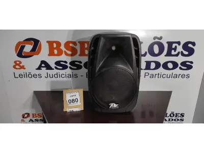 LOTE 080 - 01 CAIXA DE SOM MARCA PZ PRO ÁUDIO (NOVO). (NO ESTADO) ATENÇÃO! FAZER A VISITAÇÃO ANTES DE ARREMATAR, NÃO SABEMOS SE FUNCIONA. LEILÃO NÃO TEM GARANTIA E NEM DEVOLUÇÃO, SUJEITO A POSSÍVEIS AVARIAS VISÍVEIS/OCULTAS E/OU AUSÊNCIA DE COMPONENTES.