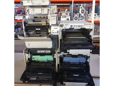 LOTE 203 - 03 IMPRESSORAS MODELO HL-L8350CDW E 01 IMPRESSORA MODELO JETP4015N MARCA HP. (NO ESTADO) ATENÇÃO! FAZER A VISITAÇÃO ANTES DE ARREMATAR, NÃO SABEMOS SE FUNCIONA, LEILÃO NÃO TEM GARANTIA E NEM DEVOLUÇÃO, SUJEITO A POSSÍVEIS AVARIAS VISÍVEIS/OCULTAS E/OU AUSÊNCIA DE COMPONENTES.
