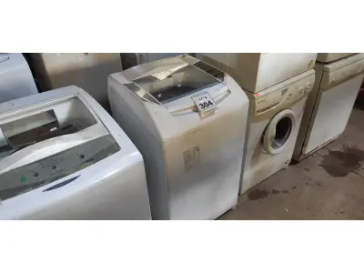 LOTE 356 - 01 MÁQUINA DE LAVAR ROUPAS BRASTEMP 8KG 127V. (NO ESTADO) ATENÇÃO! FAZER A VISITAÇÃO ANTES DE ARREMATAR, NÃO SABEMOS SE FUNCIONA. LEILÃO NÃO TEM GARANTIA E NEM DEVOLUÇÃO, SUJEITO A POSSÍVEIS AVARIAS VISÍVEIS/OCULTAS E/OU AUSÊNCIA DE COMPONENTES.