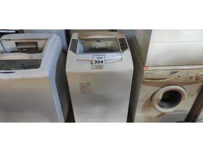 LOTE 356 - 01 MÁQUINA DE LAVAR ROUPAS BRASTEMP 8KG 127V. (NO ESTADO) ATENÇÃO! FAZER A VISITAÇÃO ANTES DE ARREMATAR, NÃO SABEMOS SE FUNCIONA. LEILÃO NÃO TEM GARANTIA E NEM DEVOLUÇÃO, SUJEITO A POSSÍVEIS AVARIAS VISÍVEIS/OCULTAS E/OU AUSÊNCIA DE COMPONENTES.