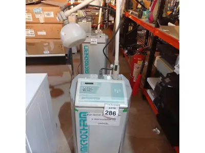 LOTE 286 - 01 MICROTHERM. (NO ESTADO) ATENÇÃO! FAZER A VISITAÇÃO ANTES DE ARREMATAR, NÃO SABEMOS SE FUNCIONA, LEILÃO NÃO TEM GARANTIA E NEM DEVOLUÇÃO, SUJEITO A POSSÍVEIS AVARIAS VISÍVEIS/OCULTAS E/OU AUSÊNCIA DE COMPONENTES.