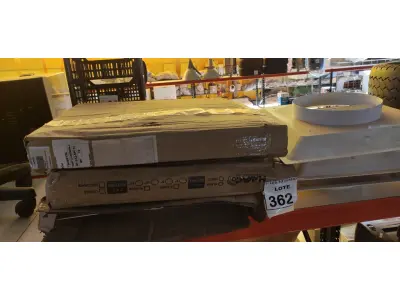 LOTE 362 - 06 TAMPAS PARA AR CONDICIONADO CENTRAL. (NO ESTADO) ATENÇÃO! FAZER A VISITAÇÃO ANTES DE ARREMATAR, NÃO SABEMOS SE FUNCIONA. LEILÃO NÃO TEM GARANTIA E NEM DEVOLUÇÃO, SUJEITO A POSSÍVEIS AVARIAS VISÍVEIS/OCULTAS E/OU AUSÊNCIA DE COMPONENTES.