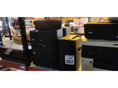 LOTE 357 - 04 FRAGMENTADORAS DE PAPEL. (NO ESTADO) ATENÇÃO! FAZER A VISITAÇÃO ANTES DE ARREMATAR, NÃO SABEMOS SE FUNCIONA. LEILÃO NÃO TEM GARANTIA E NEM DEVOLUÇÃO, SUJEITO A POSSÍVEIS AVARIAS VISÍVEIS/OCULTAS E/OU AUSÊNCIA DE COMPONENTES.