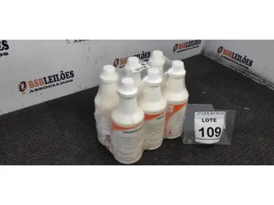 LOTE 109 - 06 LUSTRA MÓVEIS COM 1L CADA. (NO ESTADO) ATENÇÃO! FAZER A VISITAÇÃO ANTES DE ARREMATAR, NÃO SABEMOS SE FUNCIONA. LEILÃO NÃO TEM GARANTIA E NEM DEVOLUÇÃO, SUJEITO A POSSÍVEIS AVARIAS VISÍVEIS/OCULTAS E/OU AUSÊNCIA DE COMPONENTES.