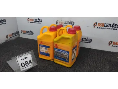 LOTE 084 - 03 CHAPISCOS PLUS COM 3,6L MARCA SIKA.   (NO ESTADO) ATENÇÃO! FAZER A VISITAÇÃO ANTES DE ARREMATAR, NÃO SABEMOS SE FUNCIONA. LEILÃO NÃO TEM GARANTIA E NEM DEVOLUÇÃO, SUJEITO A POSSÍVEIS AVARIAS VISÍVEIS/OCULTAS E/OU AUSÊNCIA DE COMPONENTES.