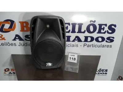 LOTE 118 - 01 CAIXA DE SOM PASSIVA PX-12. (NO ESTADO) ATENÇÃO! FAZER A VISITAÇÃO ANTES DE ARREMATAR, NÃO SABEMOS SE FUNCIONA. LEILÃO NÃO TEM GARANTIA E NEM DEVOLUÇÃO, SUJEITO A POSSÍVEIS AVARIAS VISÍVEIS/OCULTAS E/OU AUSÊNCIA DE COMPONENTES.