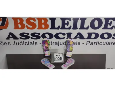 LOTE 006 - 02 PARES DE SANDÁLIAS HAVAIANAS MODELO FEMININO NUMERAÇÕES 33 E 37.  (NO ESTADO) ATENÇÃO! FAZER A VISITAÇÃO ANTES DE ARREMATAR, NÃO SABEMOS SE FUNCIONA. LEILÃO NÃO TEM GARANTIA E NEM DEVOLUÇÃO, SUJEITO A POSSÍVEIS AVARIAS VISÍVEIS/OCULTAS E/OU AUSÊNCIA DE COMPONENTES.