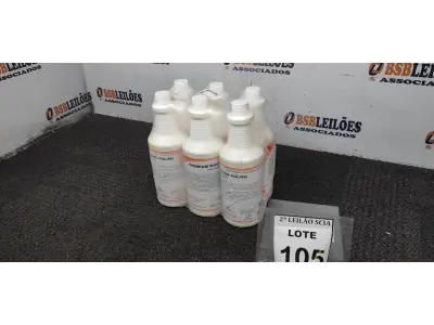 LOTE 105 - 06 LUSTRA MÓVEIS COM 1L CADA. (NO ESTADO) ATENÇÃO! FAZER A VISITAÇÃO ANTES DE ARREMATAR, NÃO SABEMOS SE FUNCIONA. LEILÃO NÃO TEM GARANTIA E NEM DEVOLUÇÃO, SUJEITO A POSSÍVEIS AVARIAS VISÍVEIS/OCULTAS E/OU AUSÊNCIA DE COMPONENTES.