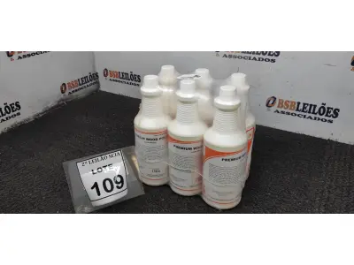 LOTE 109 - 06 LUSTRA MÓVEIS COM 1L CADA. (NO ESTADO) ATENÇÃO! FAZER A VISITAÇÃO ANTES DE ARREMATAR, NÃO SABEMOS SE FUNCIONA. LEILÃO NÃO TEM GARANTIA E NEM DEVOLUÇÃO, SUJEITO A POSSÍVEIS AVARIAS VISÍVEIS/OCULTAS E/OU AUSÊNCIA DE COMPONENTES.