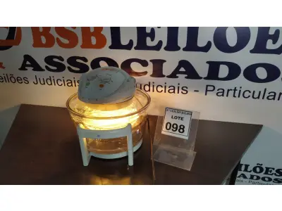 LOTE 098 - 01 FORNO TURBO. (NO ESTADO) ATENÇÃO! FAZER A VISITAÇÃO ANTES DE ARREMATAR, NÃO SABEMOS SE FUNCIONA. LEILÃO NÃO TEM GARANTIA E NEM DEVOLUÇÃO, SUJEITO A POSSÍVEIS AVARIAS VISÍVEIS/OCULTAS E/OU AUSÊNCIA DE COMPONENTES.