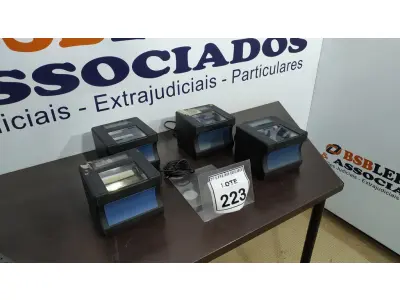 LOTE 223 - 04 SCANNES’S AGI LER TP. (NO ESTADO) ATENÇÃO! FAZER A VISITAÇÃO ANTES DE ARREMATAR, NÃO SABEMOS SE FUNCIONA. LEILÃO NÃO TEM GARANTIA E NEM DEVOLUÇÃO, SUJEITO A POSSÍVEIS AVARIAS VISÍVEIS/OCULTAS E/OU AUSÊNCIA DE COMPONENTES.